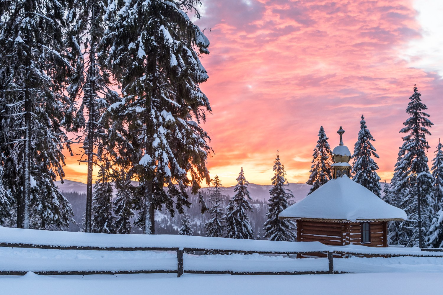 winter in Ukraine